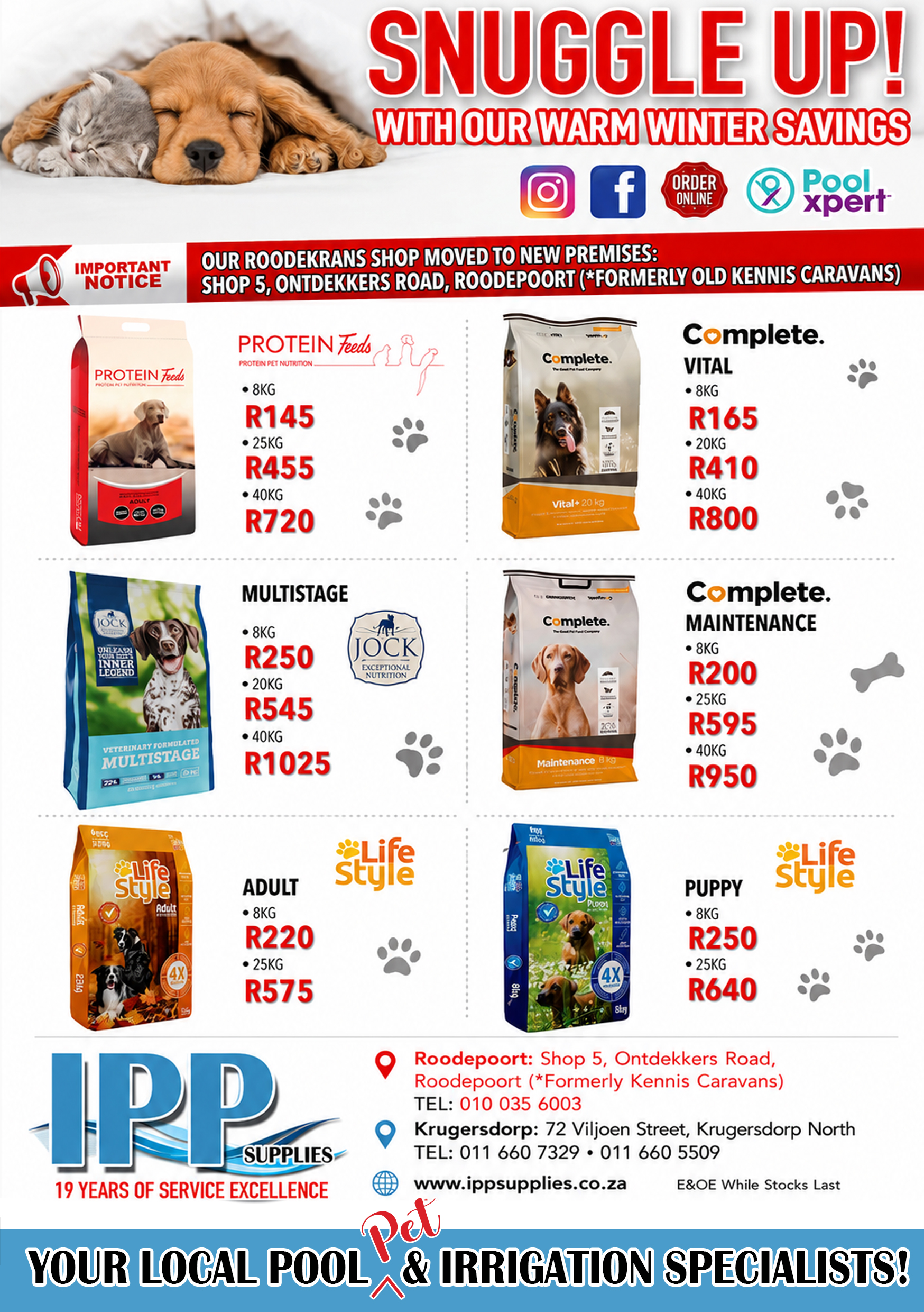 IPP Supplies Page Three Specials Month-end June 2026
